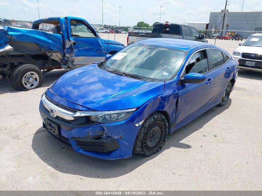 2018 HONDA CIVIC SEDAN LX - 19XFC2F53JE013916