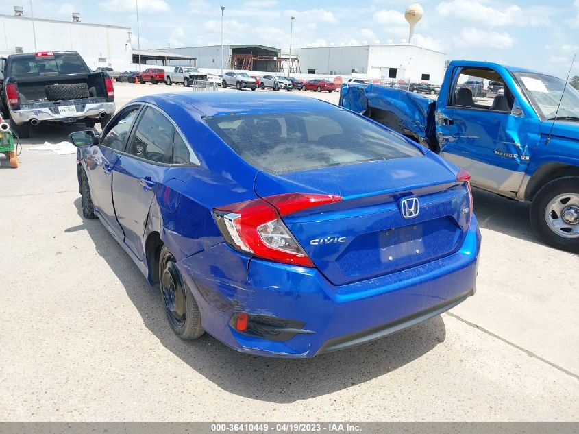 2018 HONDA CIVIC SEDAN LX - 19XFC2F53JE013916