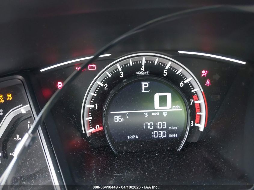 2018 HONDA CIVIC SEDAN LX - 19XFC2F53JE013916