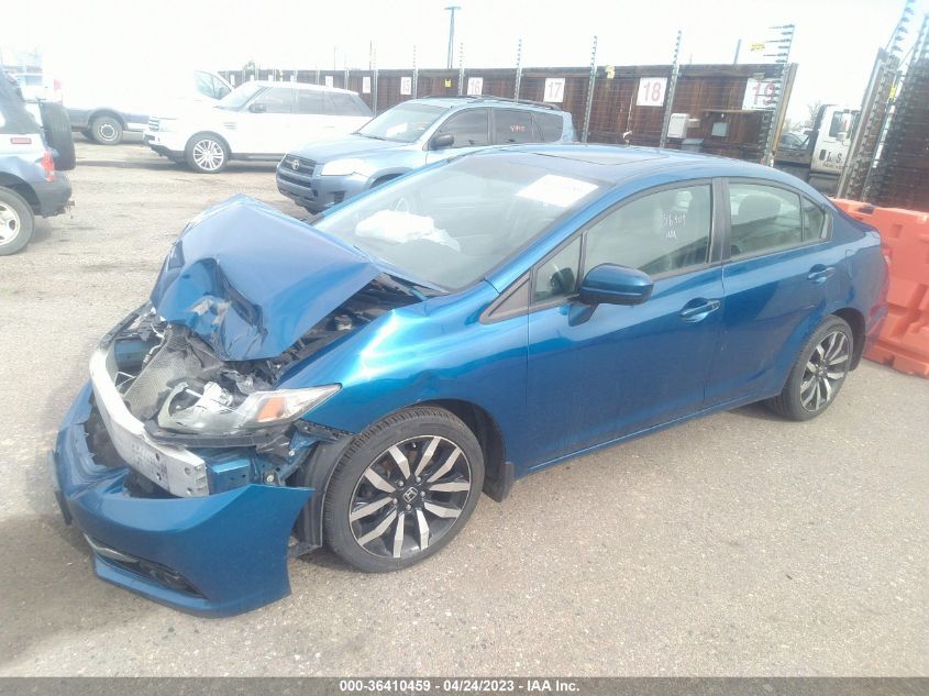 2015 HONDA CIVIC SEDAN EX-L - 2HGFB2F9XFH516409
