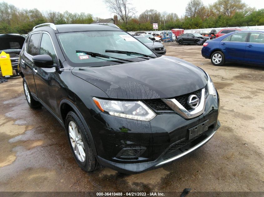2016 NISSAN ROGUE SV - KNMAT2MV1GP596122