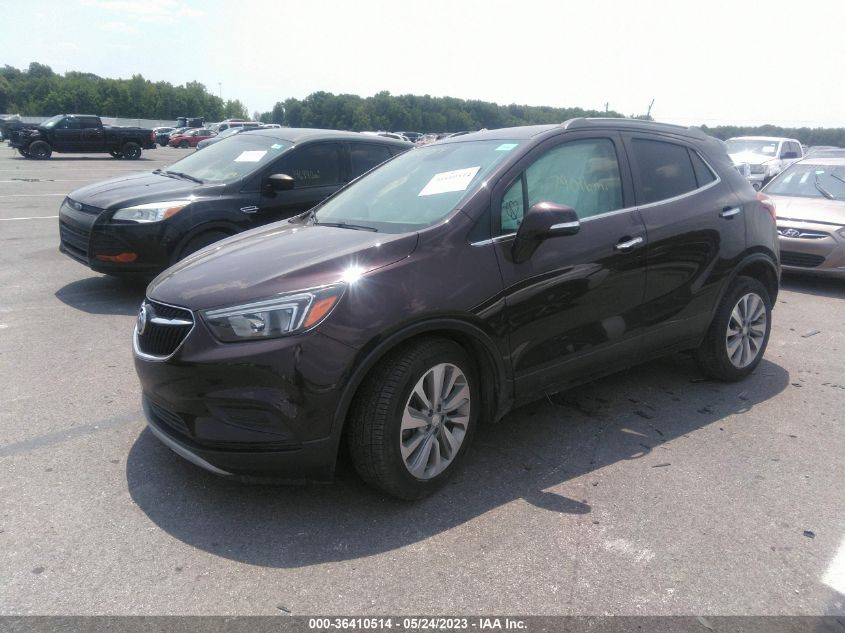 VIN KL4CJASB6HB196650 2017 BUICK ENCORE PREFERRED