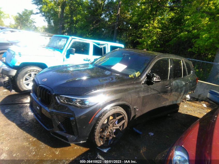 2022 BMW X5 M - 5YMJU0C02N9M54295