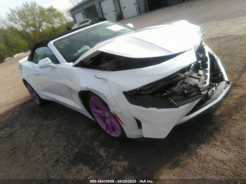 2021 CHEVROLET CAMARO 1LT - 1G1FB3DX1M0111555