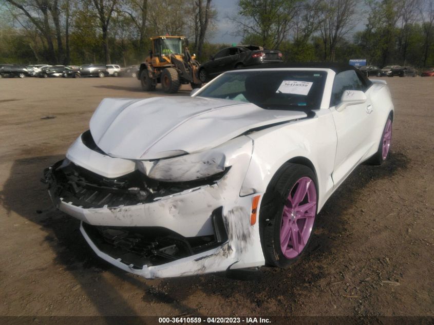 2021 CHEVROLET CAMARO 1LT - 1G1FB3DX1M0111555