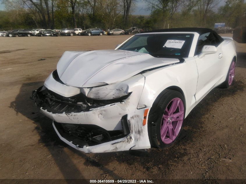 2021 CHEVROLET CAMARO 1LT - 1G1FB3DX1M0111555