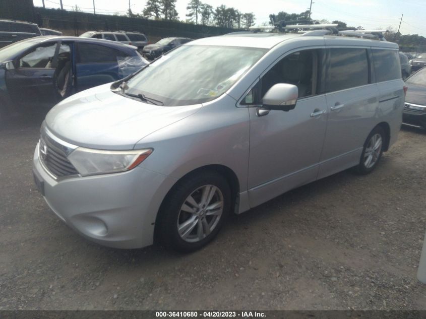 2013 NISSAN QUEST LE - JN8AE2KP4D9068853