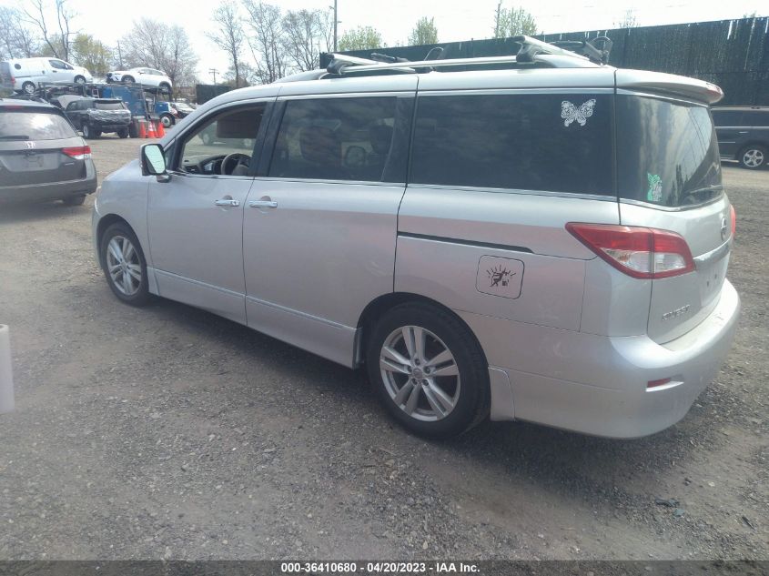 2013 NISSAN QUEST LE - JN8AE2KP4D9068853