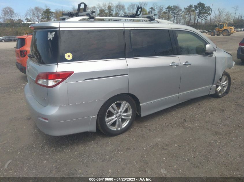 2013 NISSAN QUEST LE - JN8AE2KP4D9068853