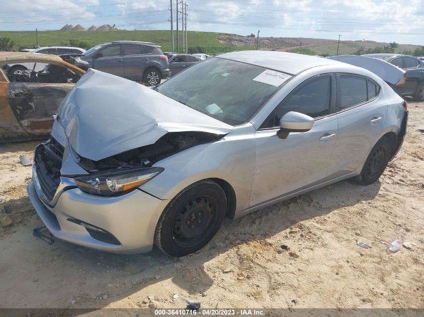 2017 MAZDA MAZDA3 4-DOOR SPORT - 3MZBN1U7XHM104766