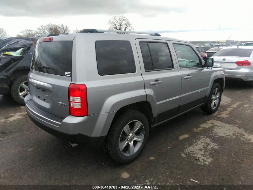 2016 JEEP PATRIOT HIGH ALTITUDE EDITION - 1C4NJRFBXGD789616
