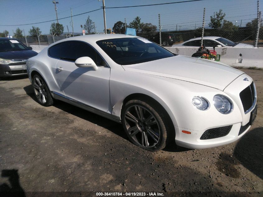 2013 BENTLEY CONTINENTAL GT V8 - SCBFT7ZA9DC080797