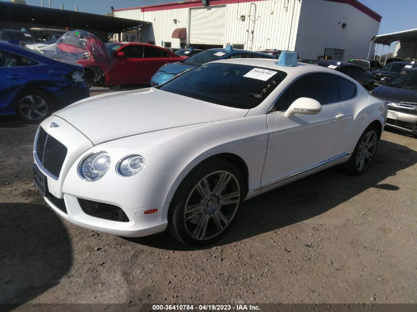 2013 BENTLEY CONTINENTAL GT V8 - SCBFT7ZA9DC080797