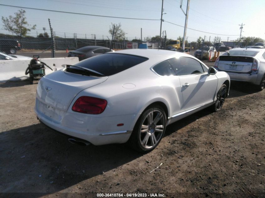2013 BENTLEY CONTINENTAL GT V8 - SCBFT7ZA9DC080797