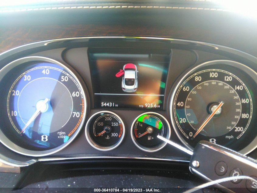 2013 BENTLEY CONTINENTAL GT V8 - SCBFT7ZA9DC080797