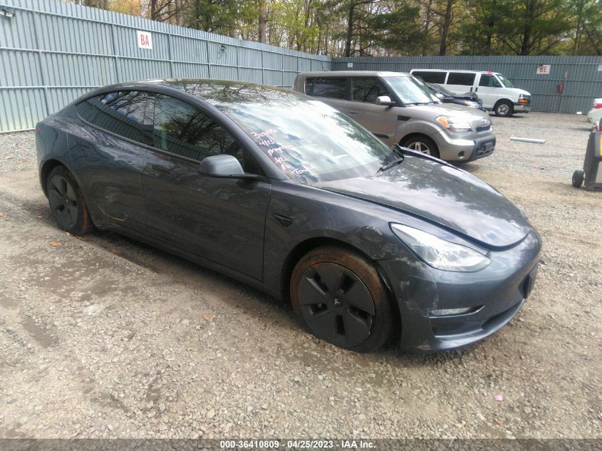 2022 TESLA MODEL 3 LONG RANGE - 5YJ3E1EB7NF184084