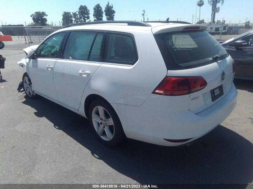 2015 VOLKSWAGEN GOLF SPORTWAGEN TDI S 3VWCA7AU0FM513403