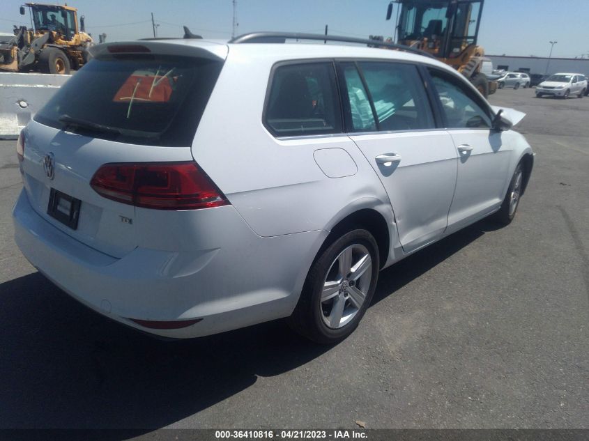 2015 VOLKSWAGEN GOLF SPORTWAGEN TDI S 3VWCA7AU0FM513403