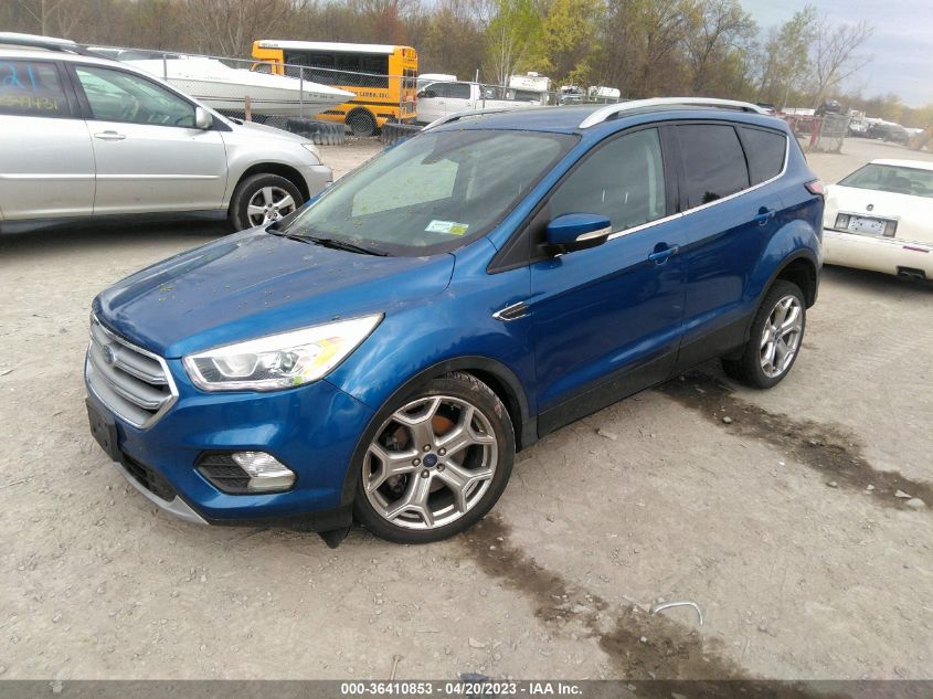 2017 FORD ESCAPE TITANIUM - 1FMCU9J92HUD47879