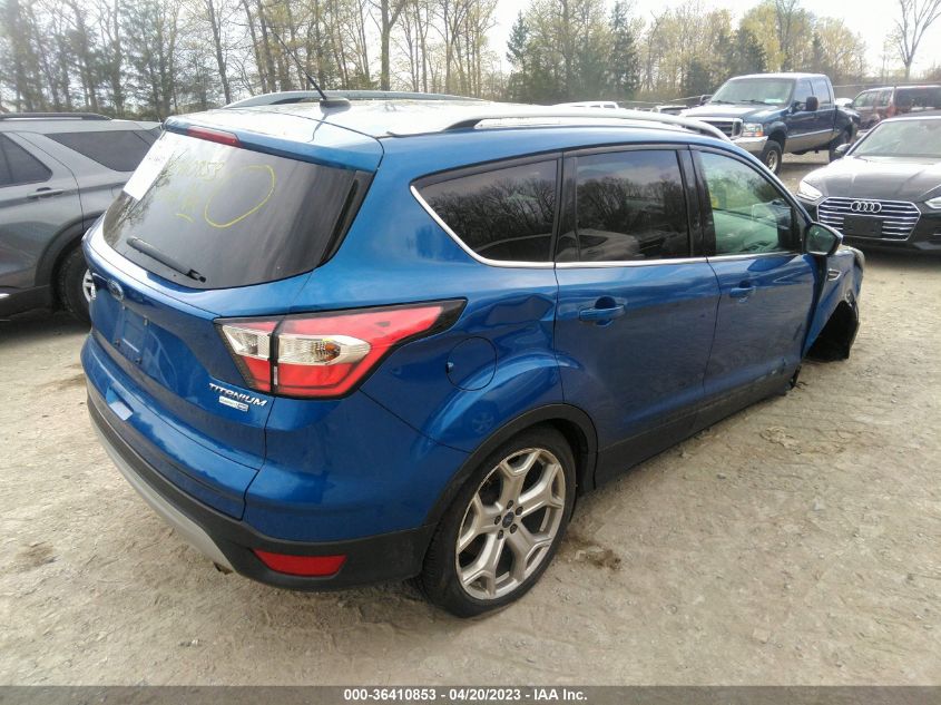 2017 FORD ESCAPE TITANIUM - 1FMCU9J92HUD47879