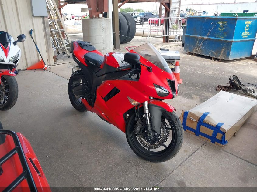 2007 KAWASAKI ZX600 P - JKAZX4P197A001168