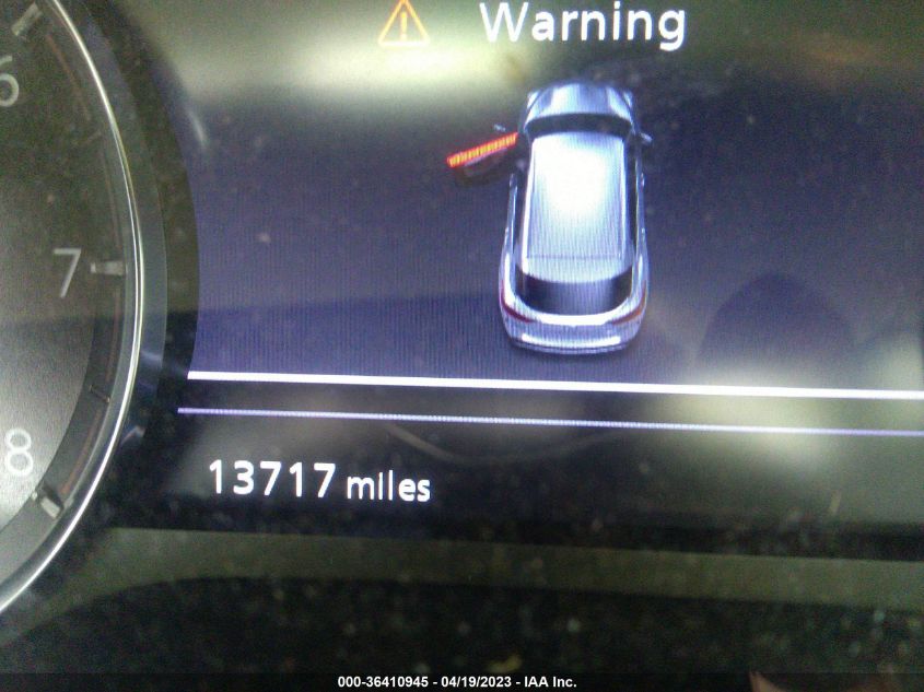 VIN 3PCAJ5BB1NF115230 2022 INFINITI QX50 LUXE