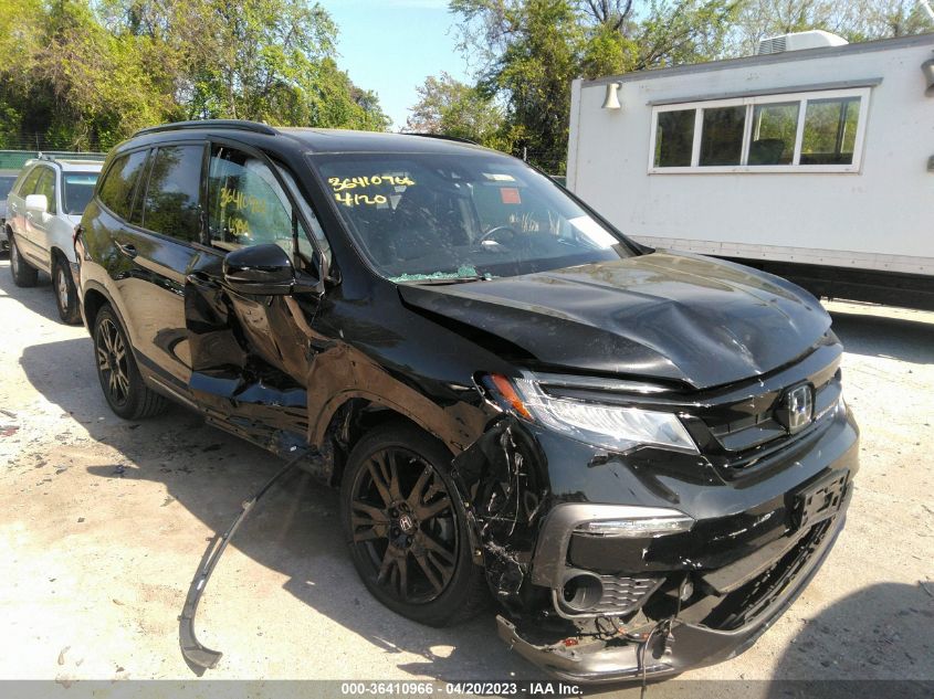 5FNYF6H79MB087765 HONDA PILOT BLACK EDITION 2021