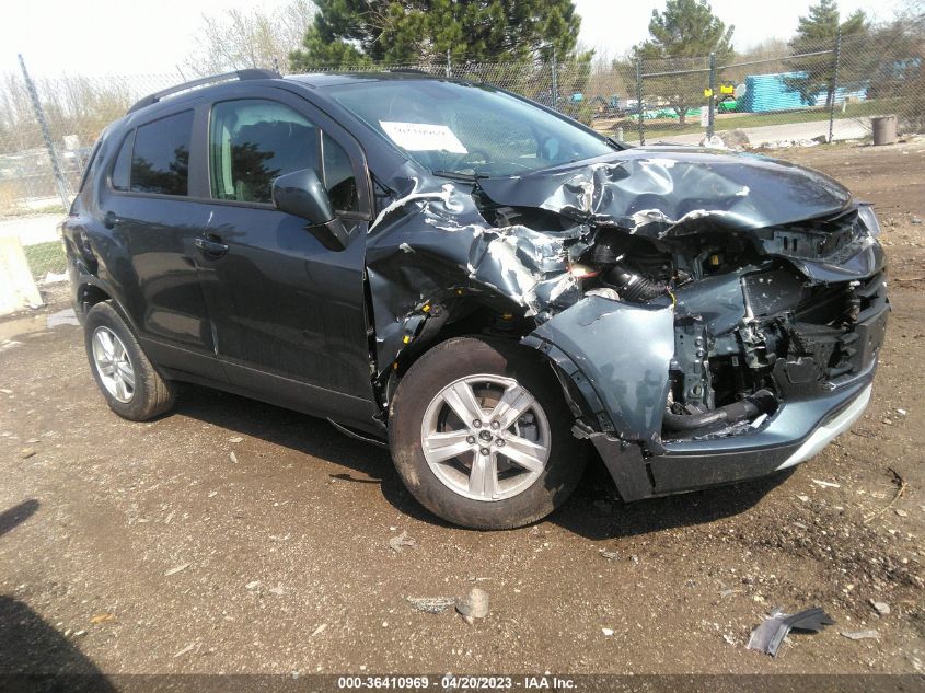 2022 CHEVROLET TRAX LT - KL7CJPSM6NB562710