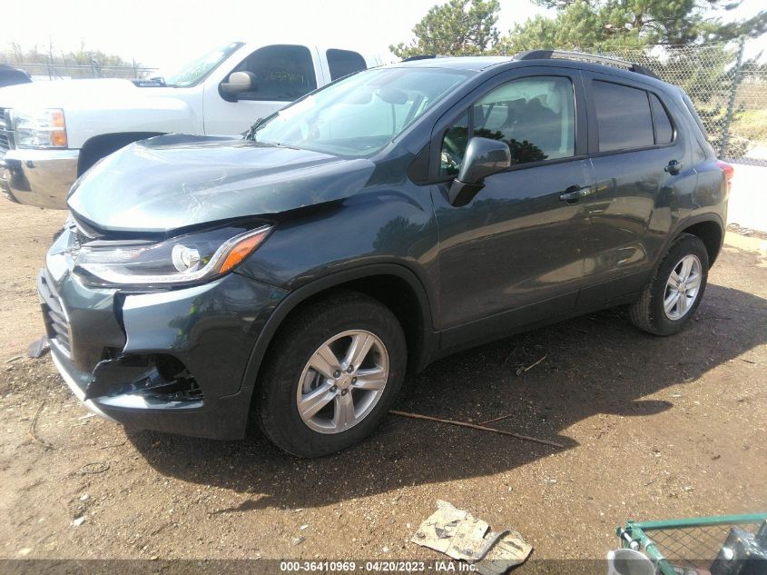 2022 CHEVROLET TRAX LT - KL7CJPSM6NB562710