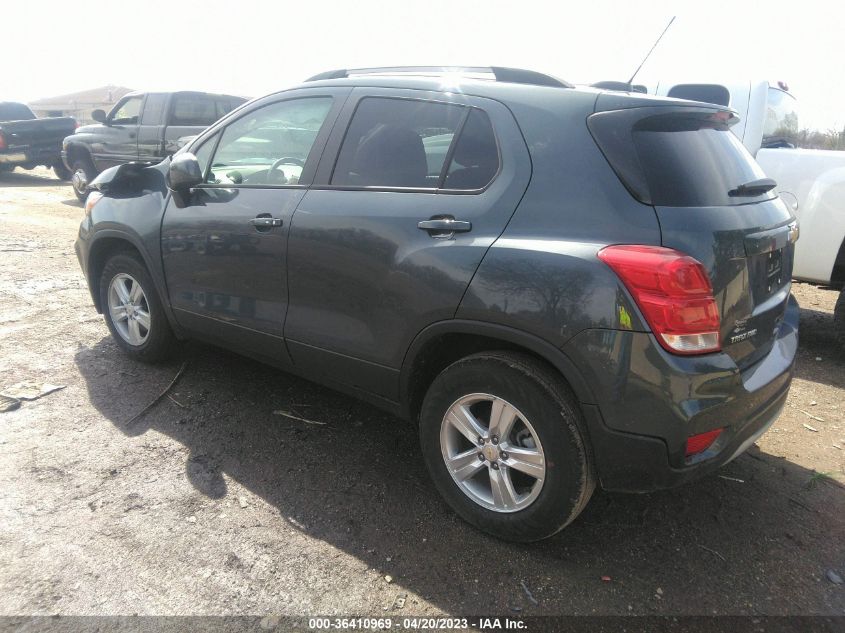 2022 CHEVROLET TRAX LT - KL7CJPSM6NB562710