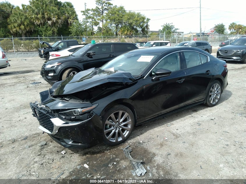 VIN 3MZBPAEM3KM104906 2019 MAZDA MAZDA3 SEDAN W/PREMIUM PKG