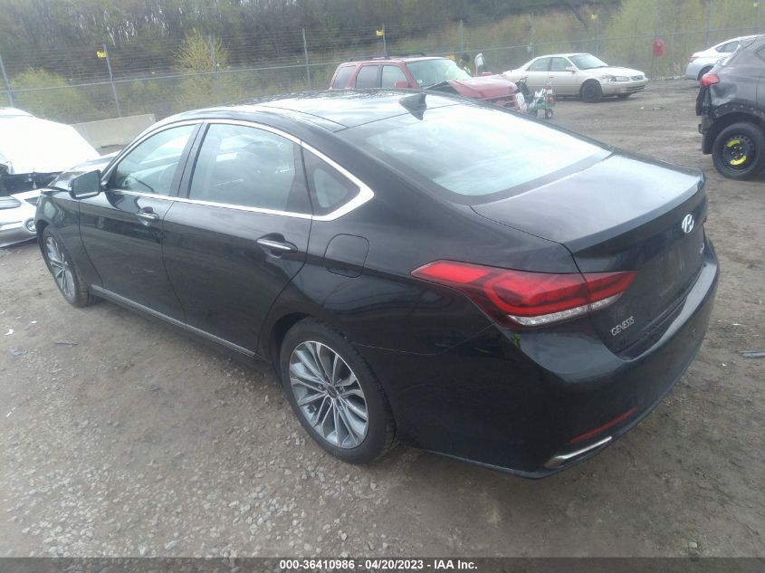 2016 HYUNDAI GENESIS SEDAN PREMIUM KMHGN4JE7GU151045