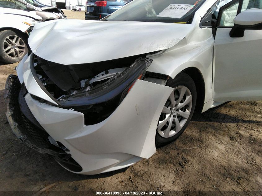 2022 TOYOTA COROLLA LE - JTDEPMAE1N3013591