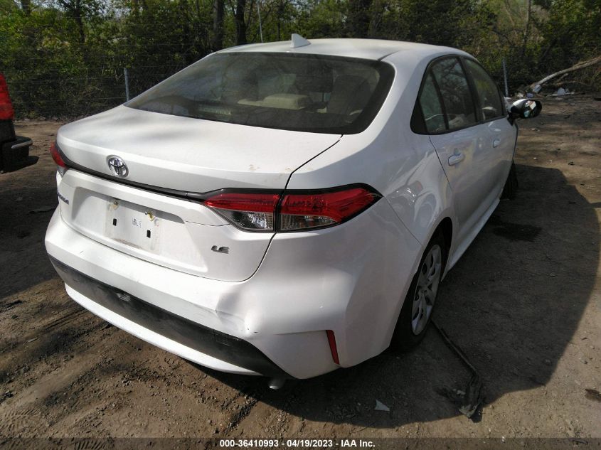 2022 TOYOTA COROLLA LE - JTDEPMAE1N3013591
