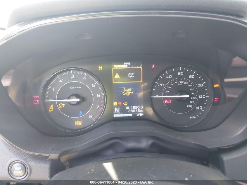2020 SUBARU IMPREZA - 4S3GTAB62L3713899