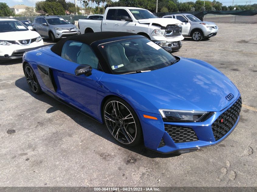 2023 AUDI R8 SPYDER V10 PERFORMANCE - WUA4BCFX1P7900640