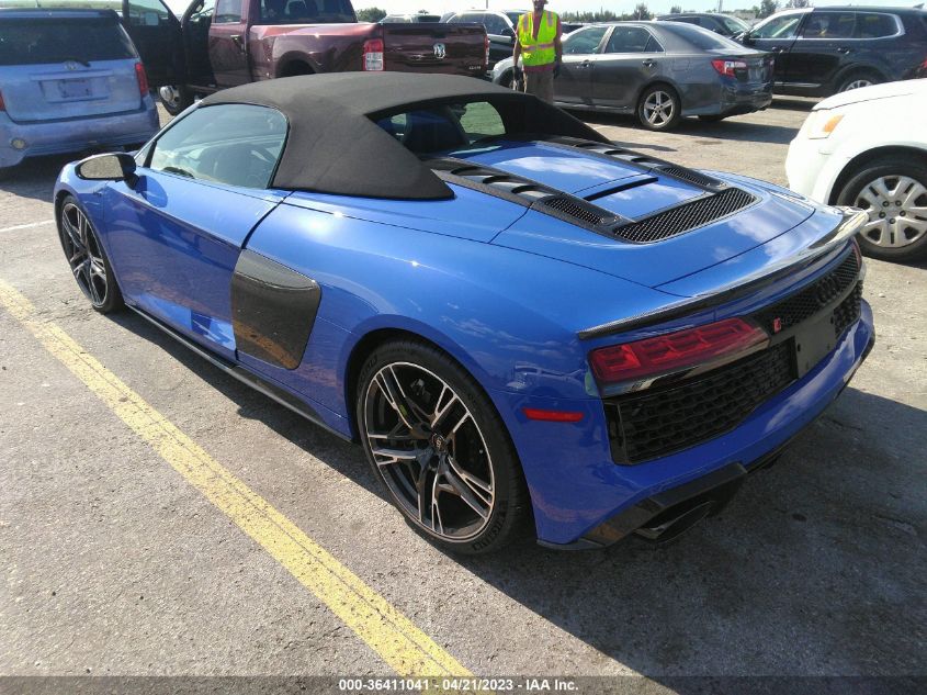 2023 AUDI R8 SPYDER V10 PERFORMANCE - WUA4BCFX1P7900640