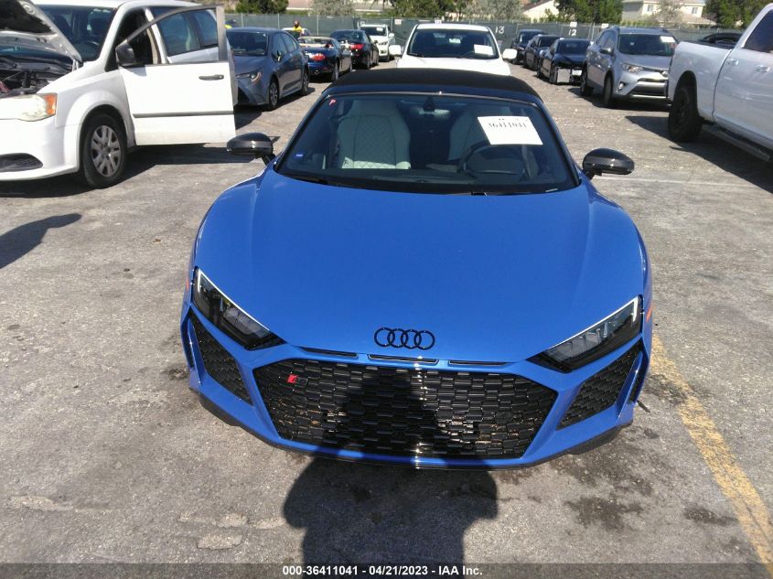 2023 AUDI R8 SPYDER V10 PERFORMANCE - WUA4BCFX1P7900640