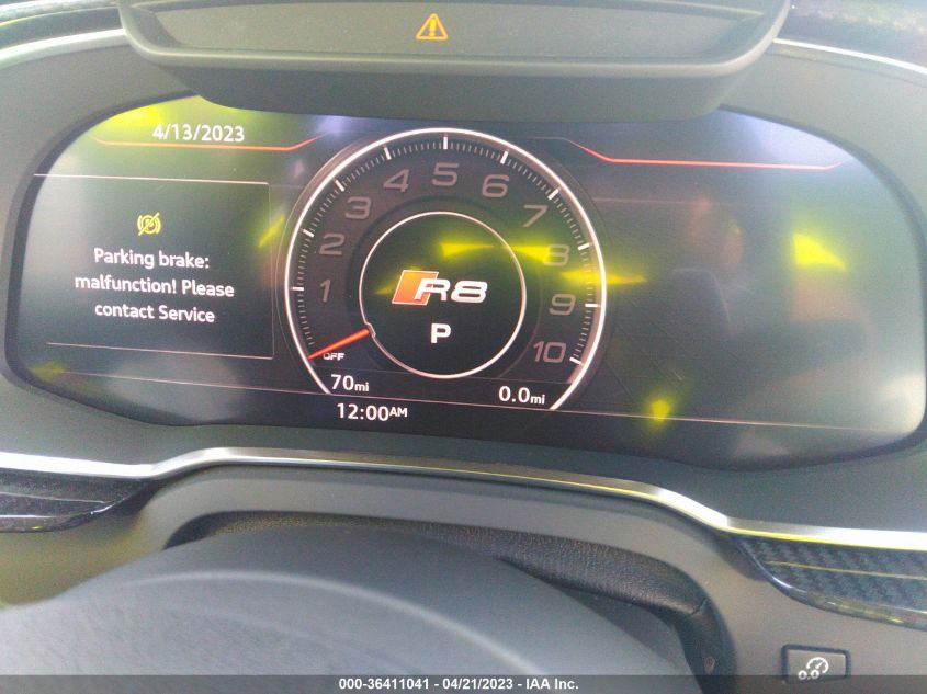 2023 AUDI R8 SPYDER V10 PERFORMANCE - WUA4BCFX1P7900640