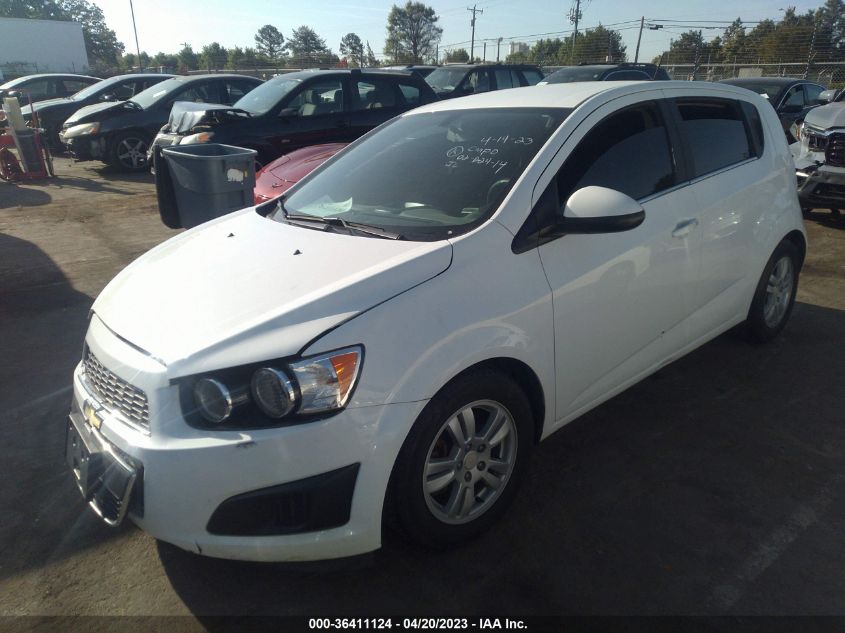 2016 CHEVROLET SONIC LT - 1G1JC6SH5G4161358