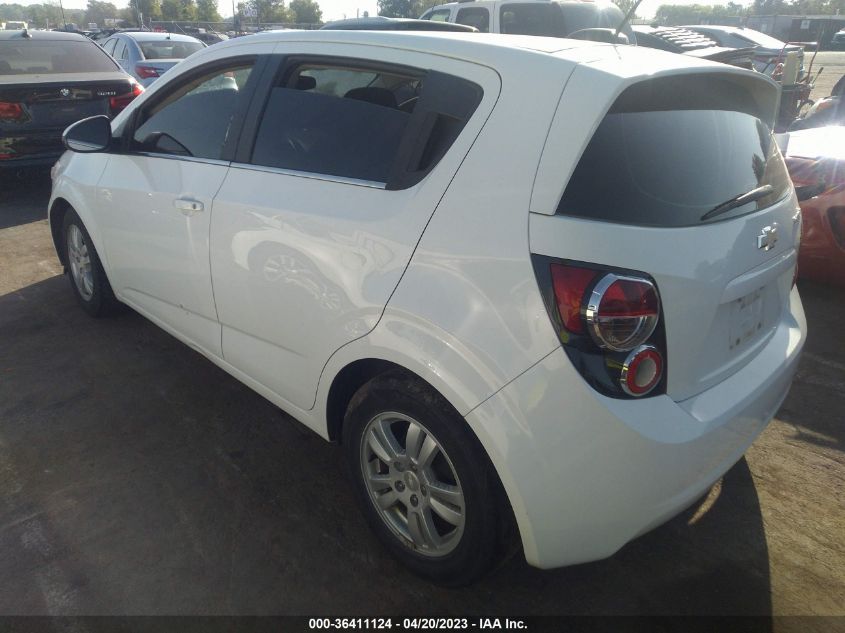 2016 CHEVROLET SONIC LT - 1G1JC6SH5G4161358