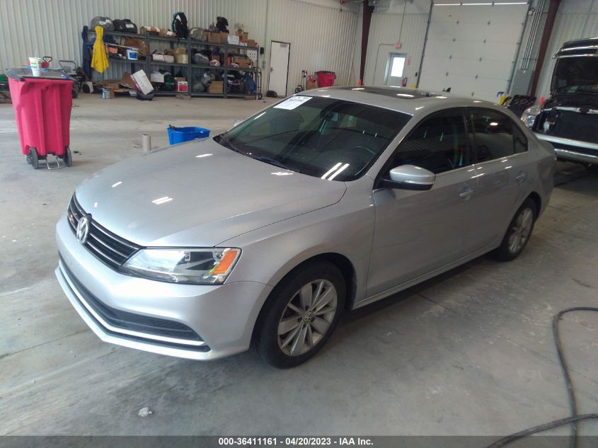 2015 VOLKSWAGEN JETTA SEDAN 2.0L TDI SE - 3VWLA7AJ7FM219275