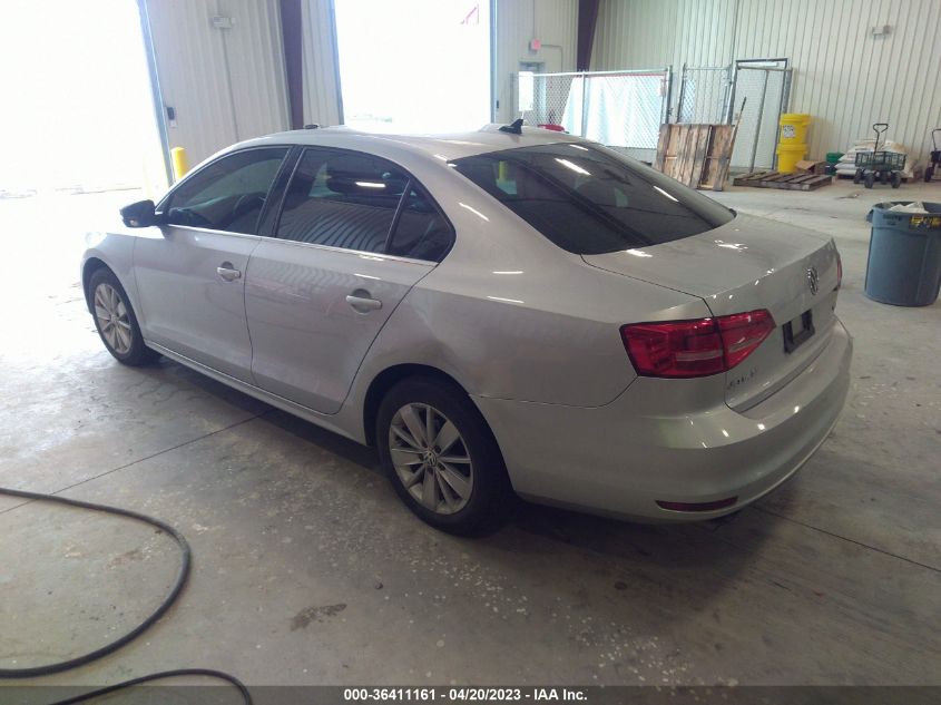 2015 VOLKSWAGEN JETTA SEDAN 2.0L TDI SE - 3VWLA7AJ7FM219275