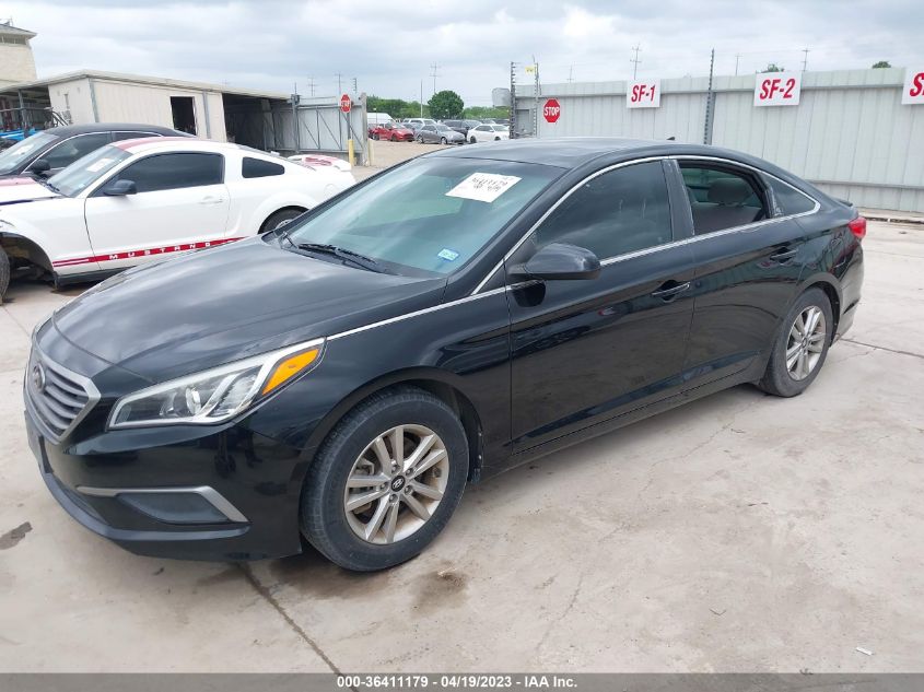 2016 HYUNDAI SONATA 2.4L - 5NPE24AF7GH393146