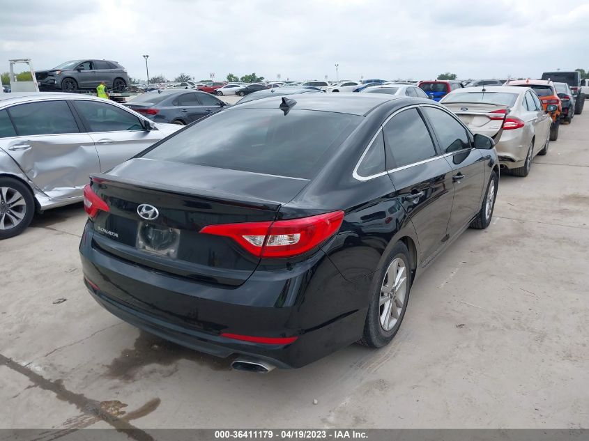 2016 HYUNDAI SONATA 2.4L - 5NPE24AF7GH393146