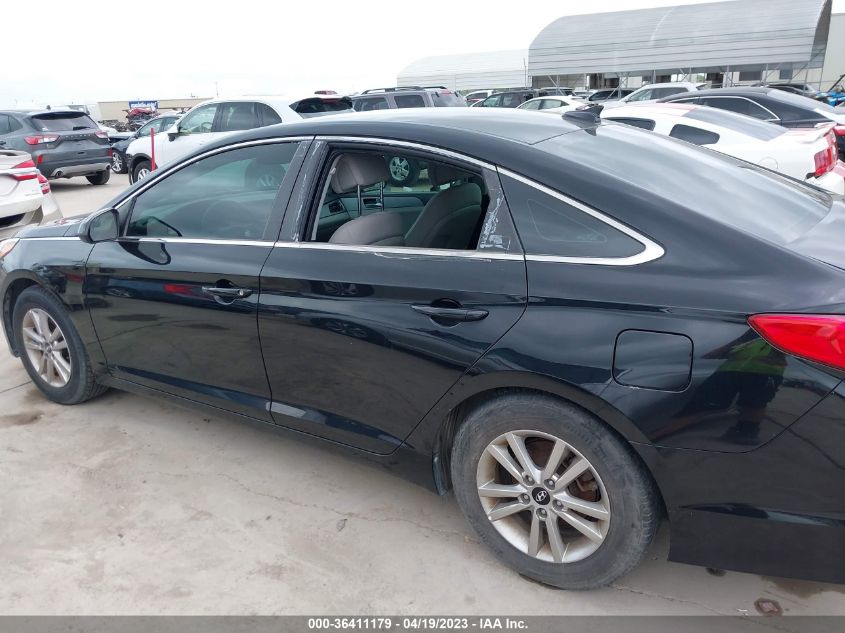 2016 HYUNDAI SONATA 2.4L - 5NPE24AF7GH393146