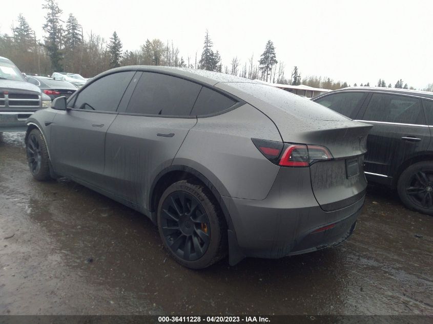 2021 TESLA MODEL Y LONG RANGE - 5YJYGDEE5MF066058