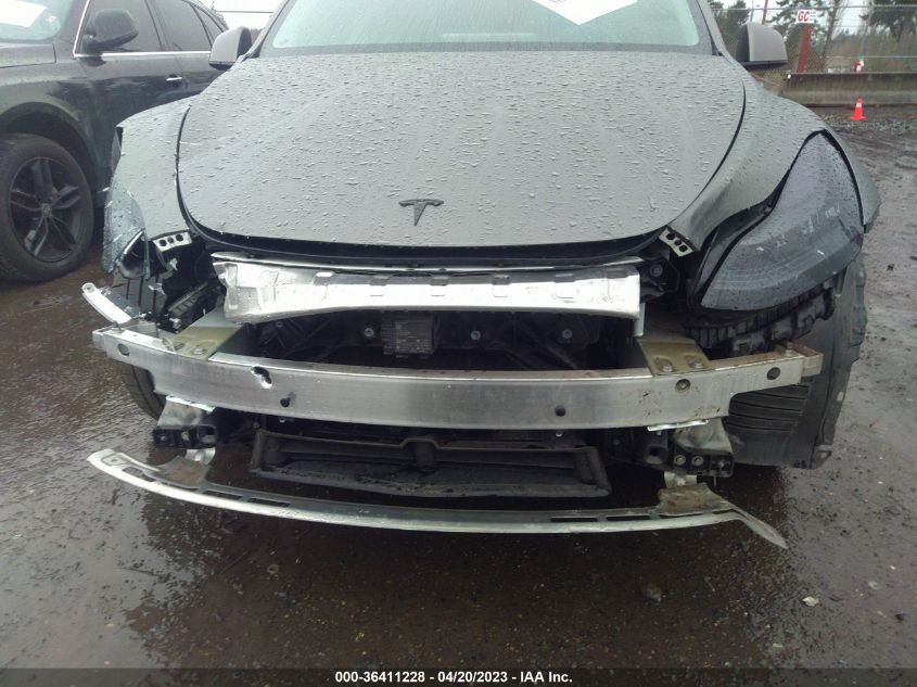 2021 TESLA MODEL Y LONG RANGE - 5YJYGDEE5MF066058