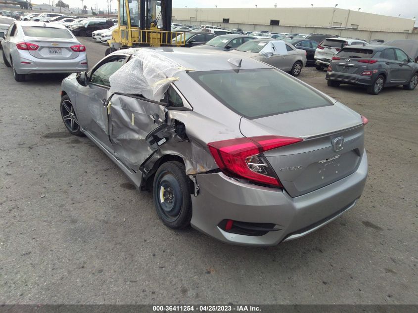 2019 HONDA CIVIC SEDAN EX-L - JHMFC1F7XKX008983