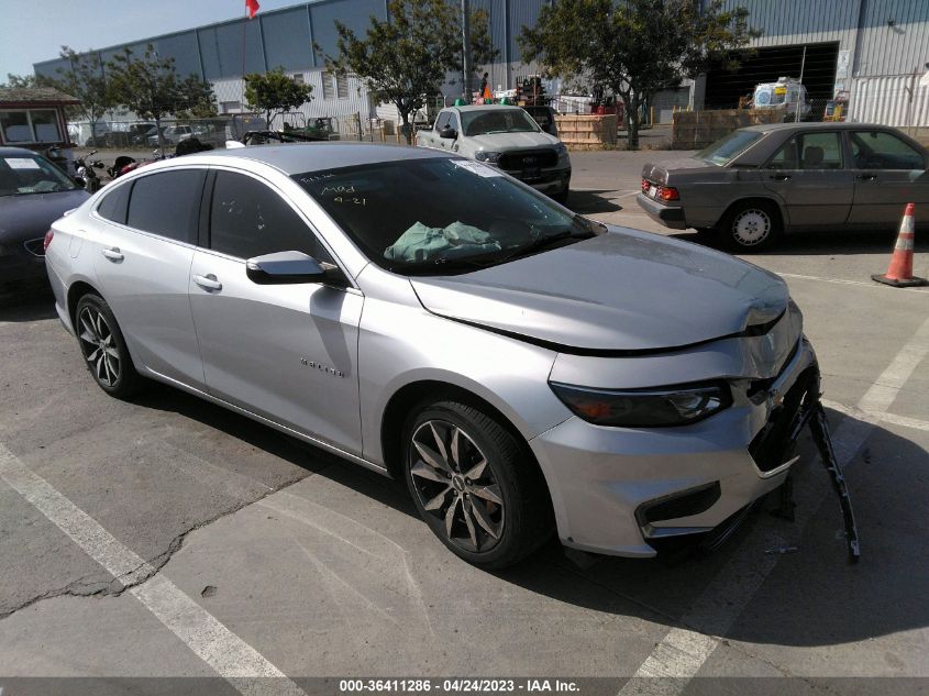 2018 CHEVROLET MALIBU LT - 1G1ZD5ST4JF114851